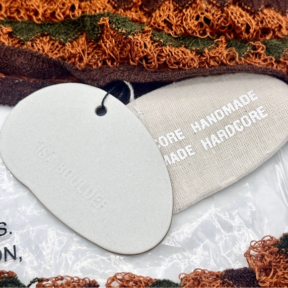 NWT Isa Boulder Knit Lacy Neck-warmer and Sleeves Gloves Handmade - Picture 11 of 15